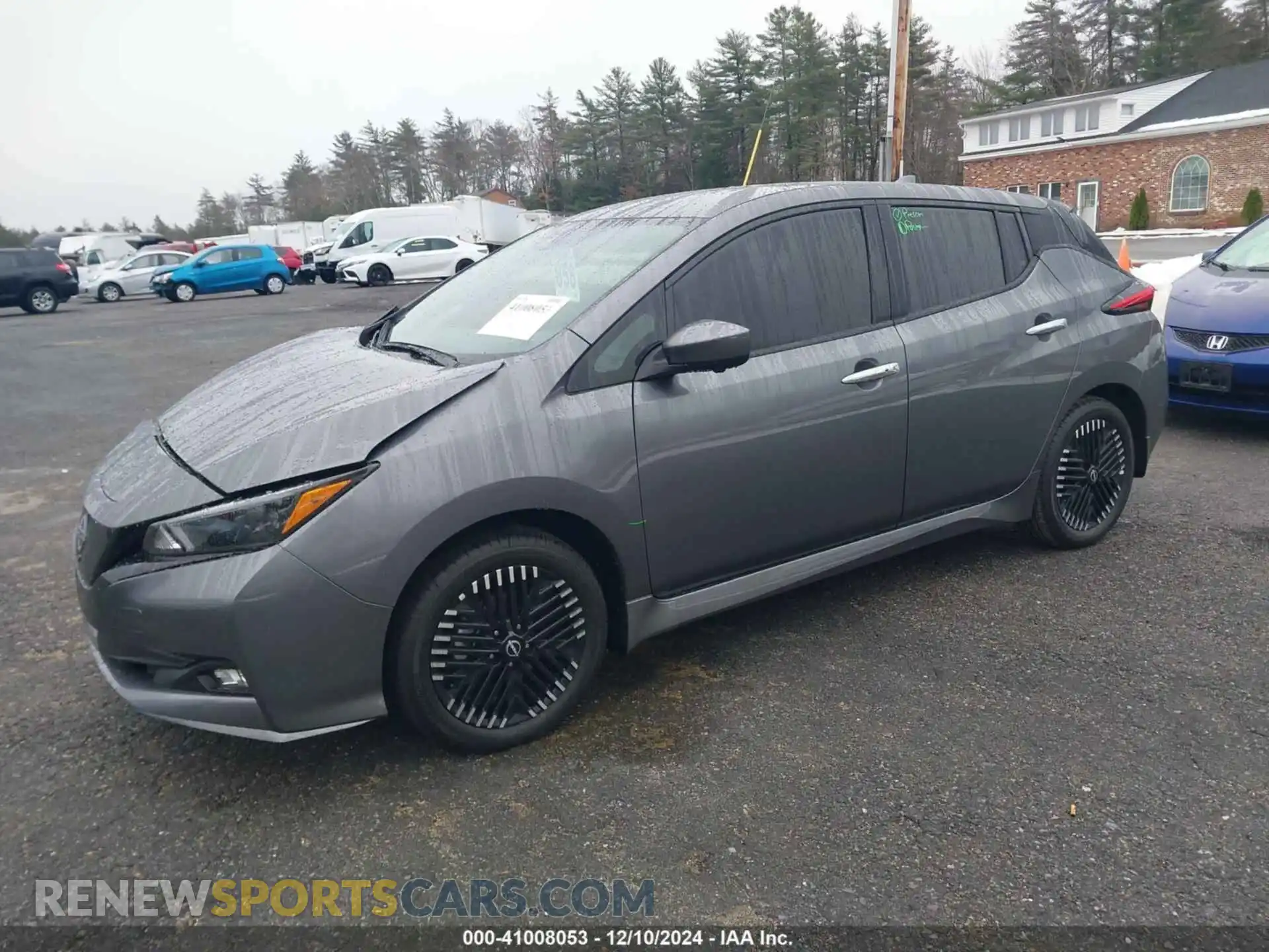 2 Photograph of a damaged car 1N4CZ1CV0SC561211 NISSAN LEAF 2025