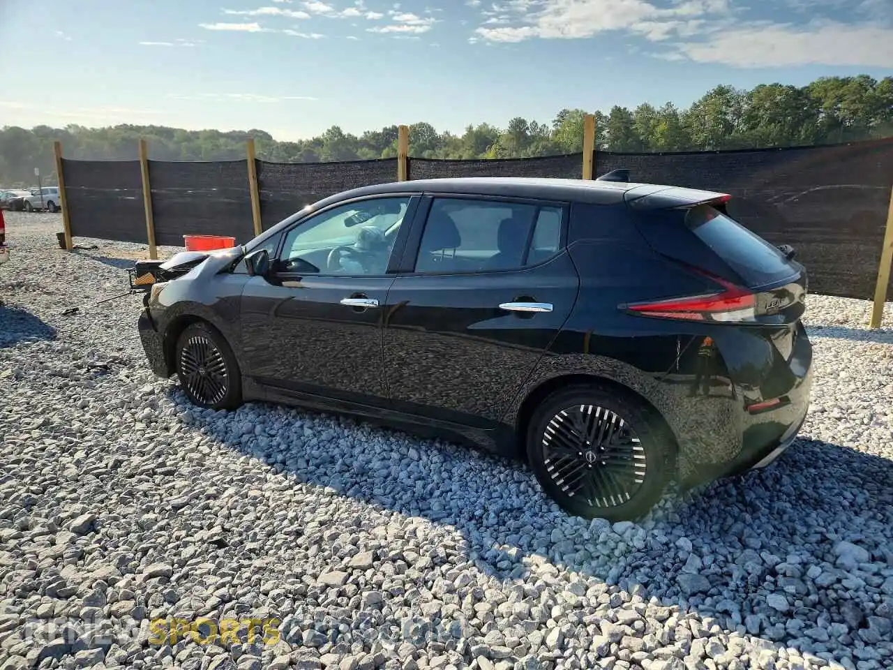 2 Photograph of a damaged car 1N4CZ1CV1SC563887 NISSAN LEAF 2025