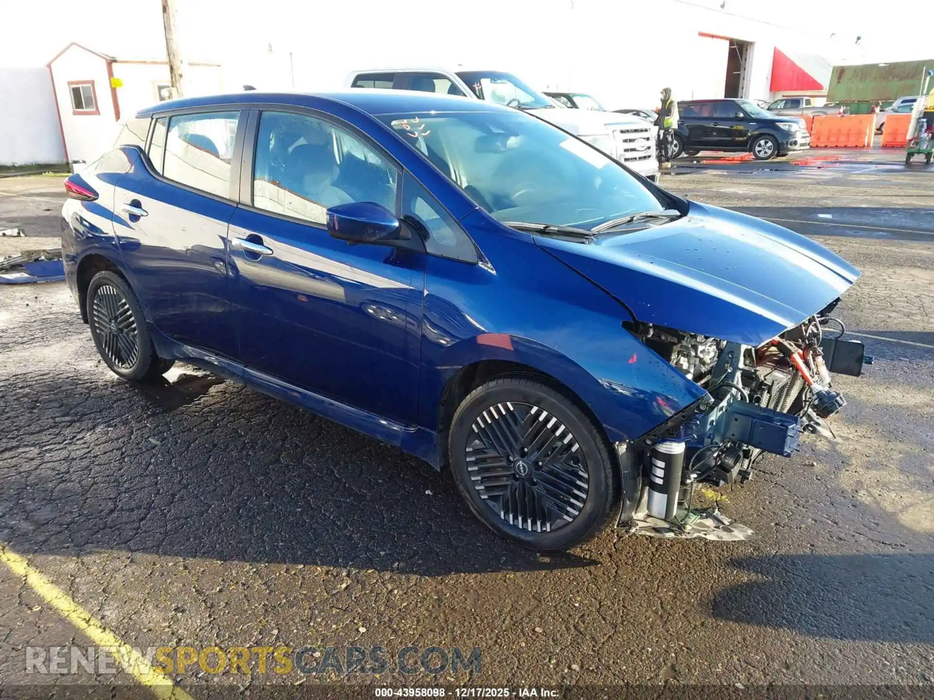 1 Photograph of a damaged car 1N4CZ1CV2SC559489 NISSAN LEAF 2025