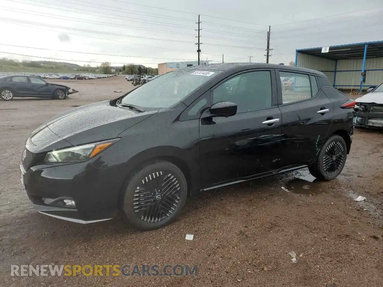 1 Photograph of a damaged car 1N4CZ1CV2SC561890 NISSAN LEAF 2025