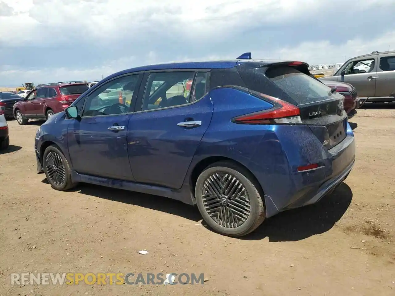 2 Photograph of a damaged car 1N4CZ1CV3SC557718 NISSAN LEAF 2025