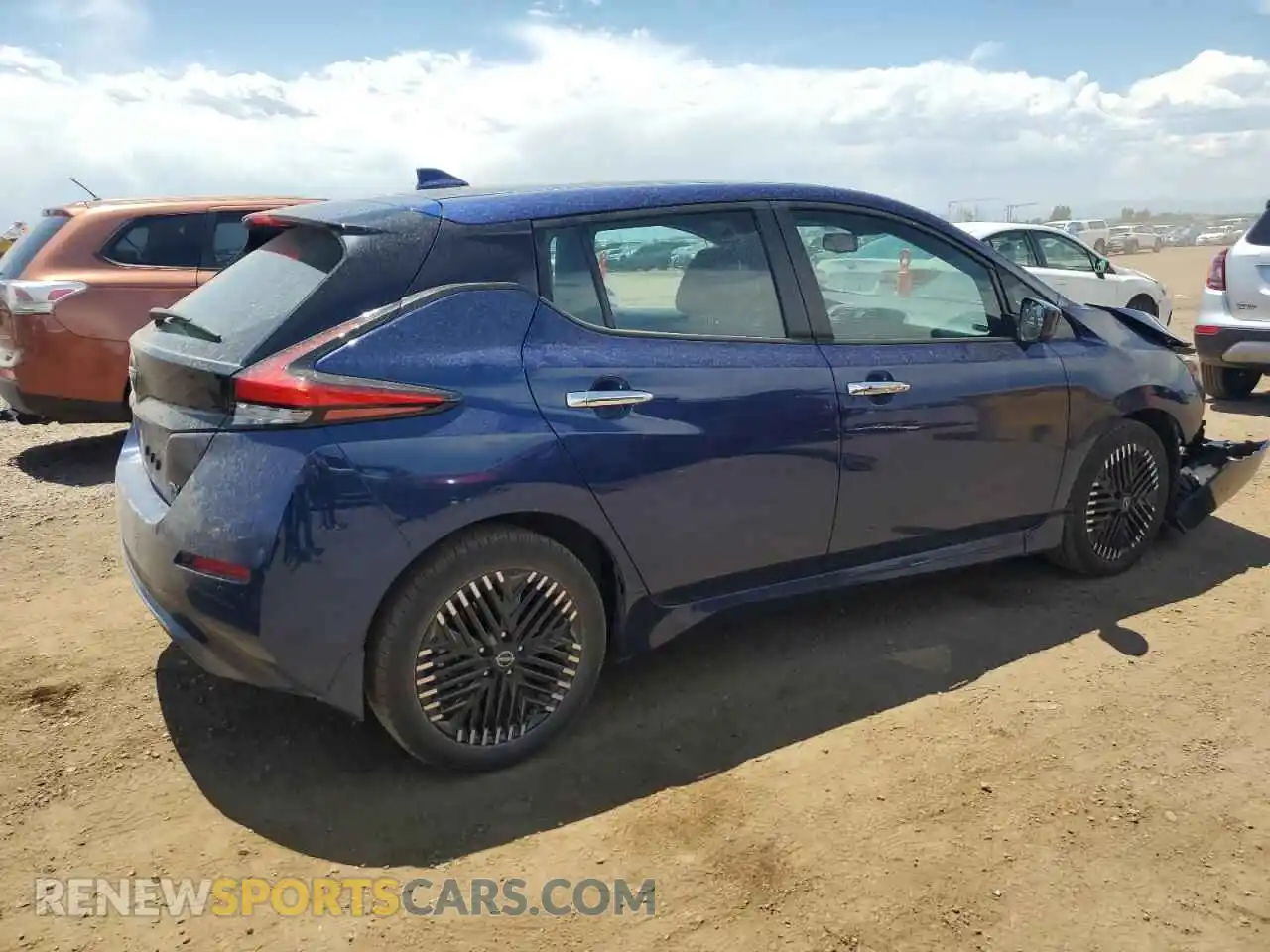 3 Photograph of a damaged car 1N4CZ1CV3SC557718 NISSAN LEAF 2025