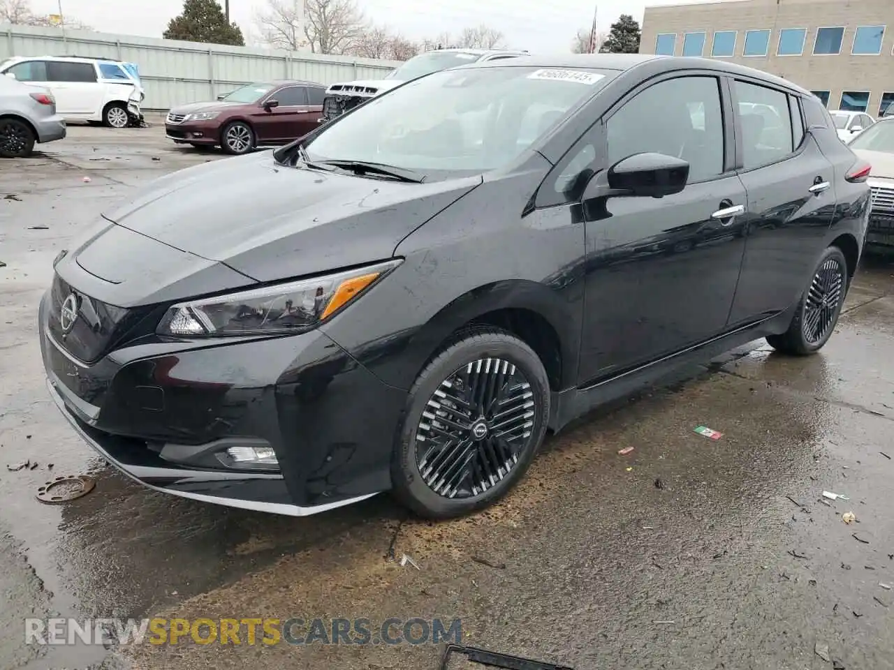 1 Photograph of a damaged car 1N4CZ1CV9SC559005 NISSAN LEAF 2025