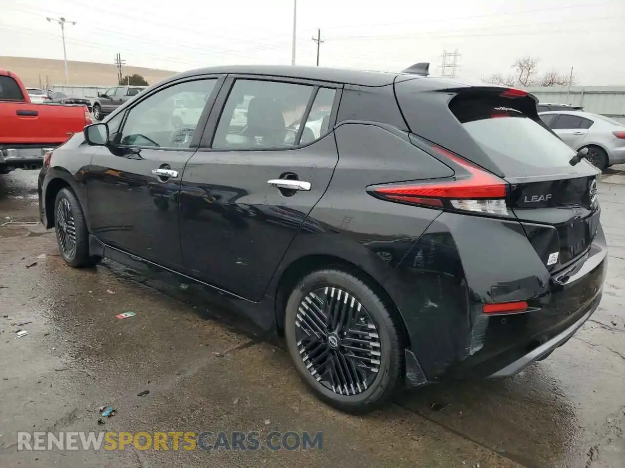 2 Photograph of a damaged car 1N4CZ1CV9SC559005 NISSAN LEAF 2025