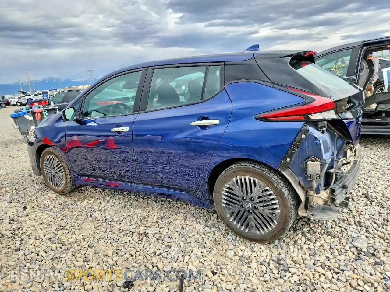 2 Photograph of a damaged car 1N4CZ1CVXSC560406 NISSAN LEAF 2025