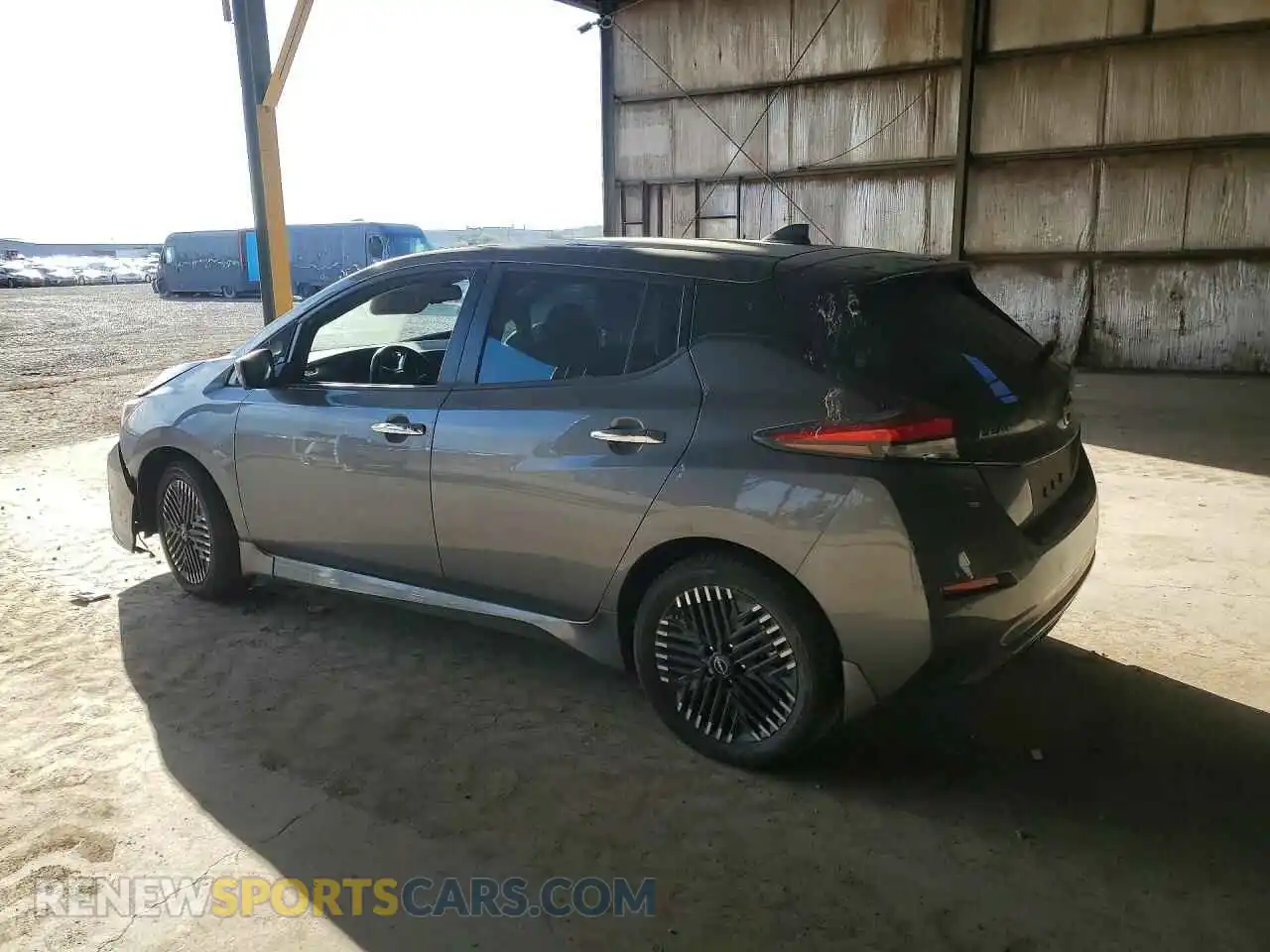 2 Photograph of a damaged car 1N4CZ1CVXSC564195 NISSAN LEAF 2025