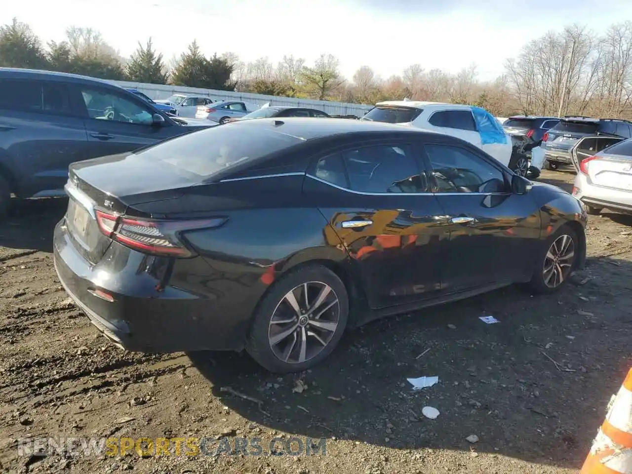 3 Photograph of a damaged car 1N4AA6AV0KC366143 NISSAN MAXIMA 2019