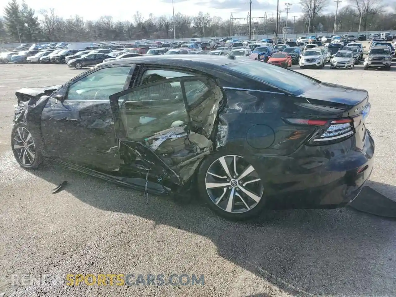 2 Photograph of a damaged car 1N4AA6AV0KC376901 NISSAN MAXIMA 2019