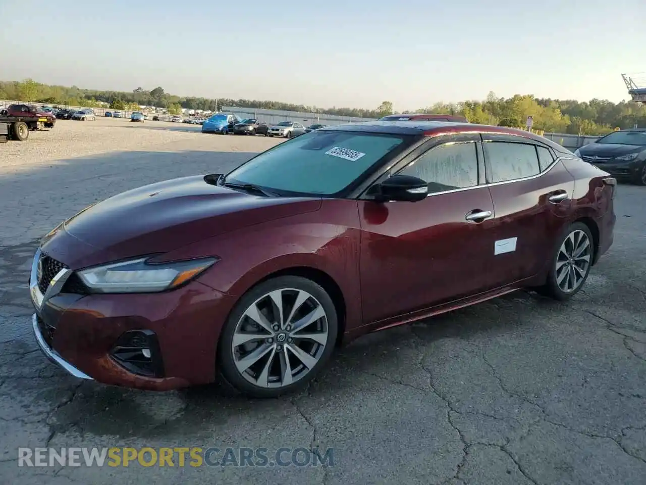 1 Photograph of a damaged car 1N4AA6AV1KC374591 NISSAN MAXIMA 2019
