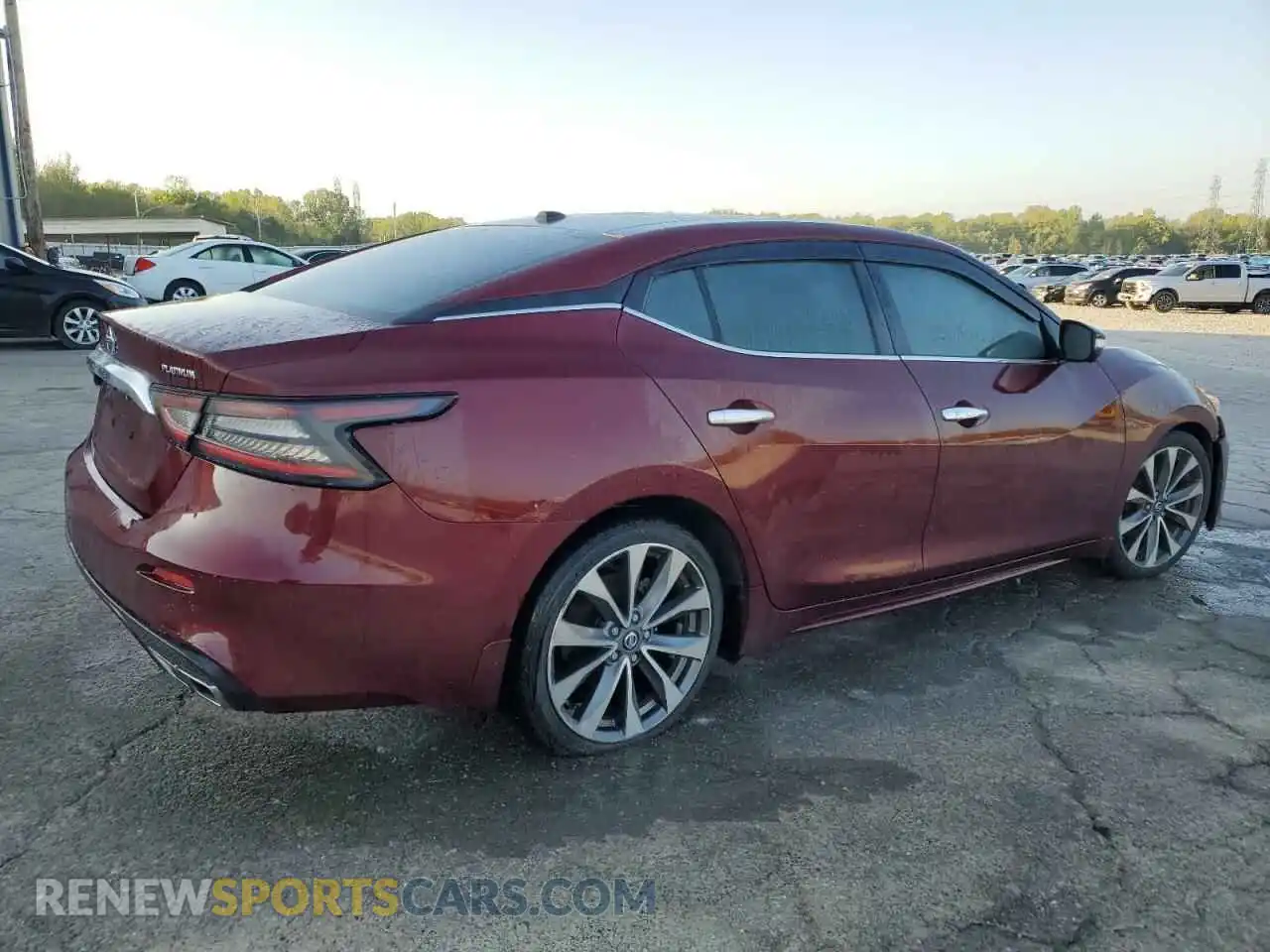3 Photograph of a damaged car 1N4AA6AV1KC374591 NISSAN MAXIMA 2019