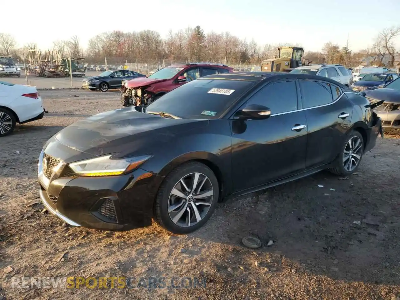 1 Photograph of a damaged car 1N4AA6AV2KC369965 NISSAN MAXIMA 2019