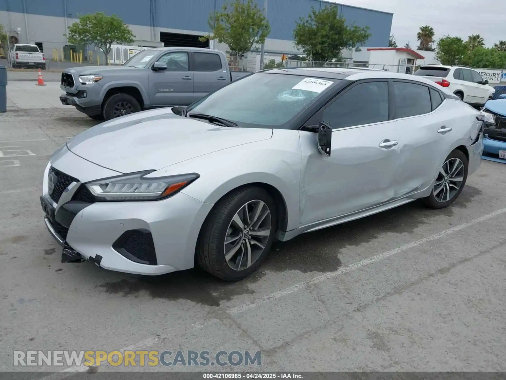 2 Photograph of a damaged car 1N4AA6AV2KC373112 NISSAN MAXIMA 2019