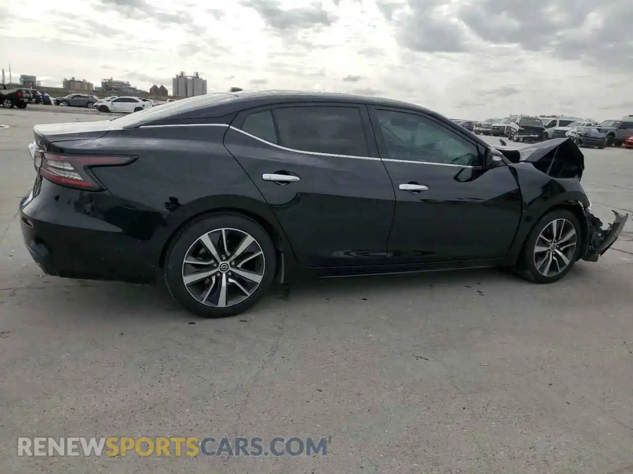 3 Photograph of a damaged car 1N4AA6AV3KC365956 NISSAN MAXIMA 2019
