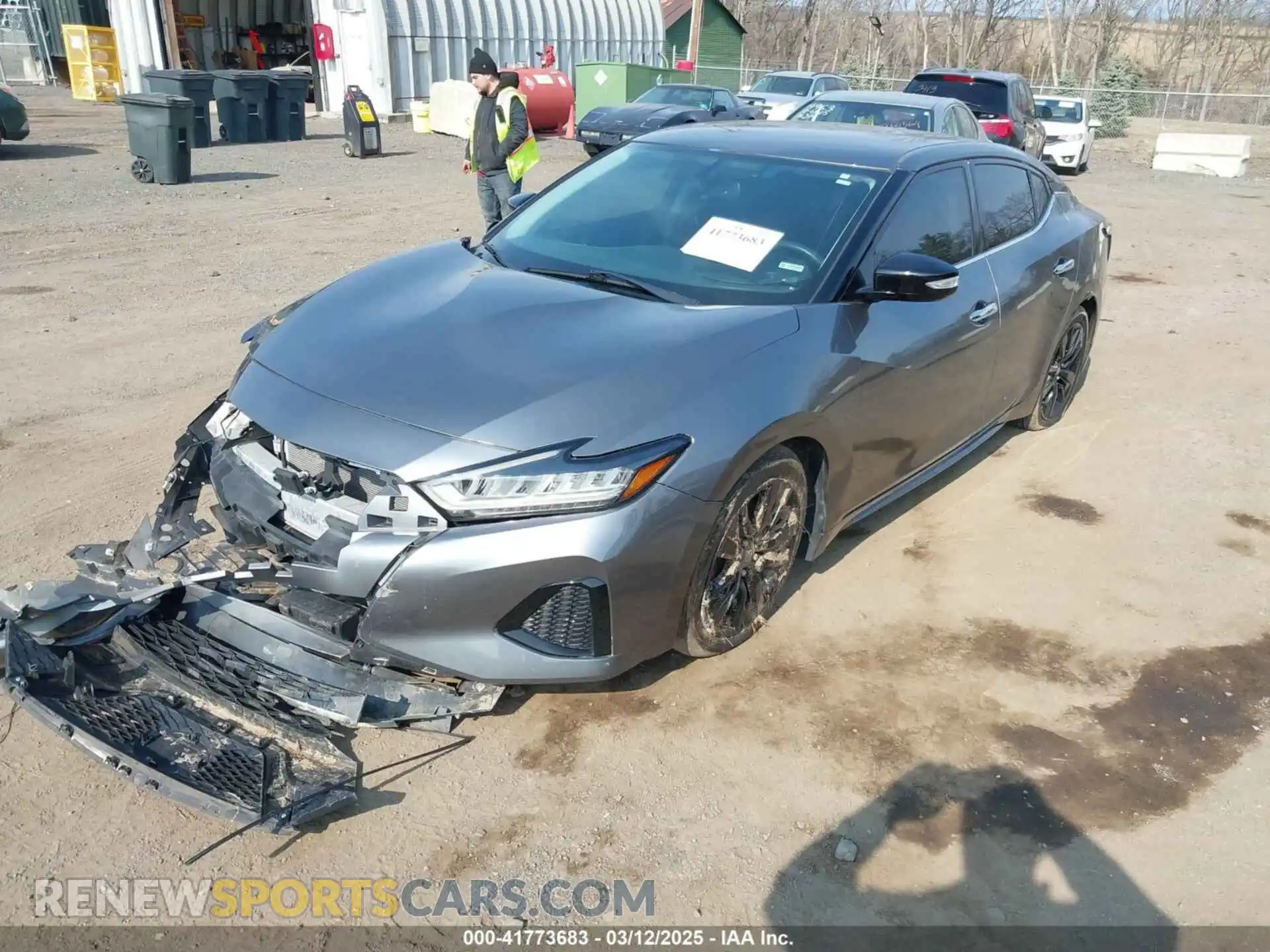 2 Photograph of a damaged car 1N4AA6AV3KC366766 NISSAN MAXIMA 2019