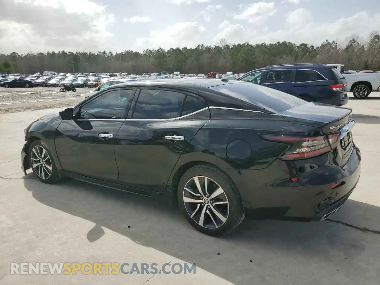 2 Photograph of a damaged car 1N4AA6AV3KC377332 NISSAN MAXIMA 2019