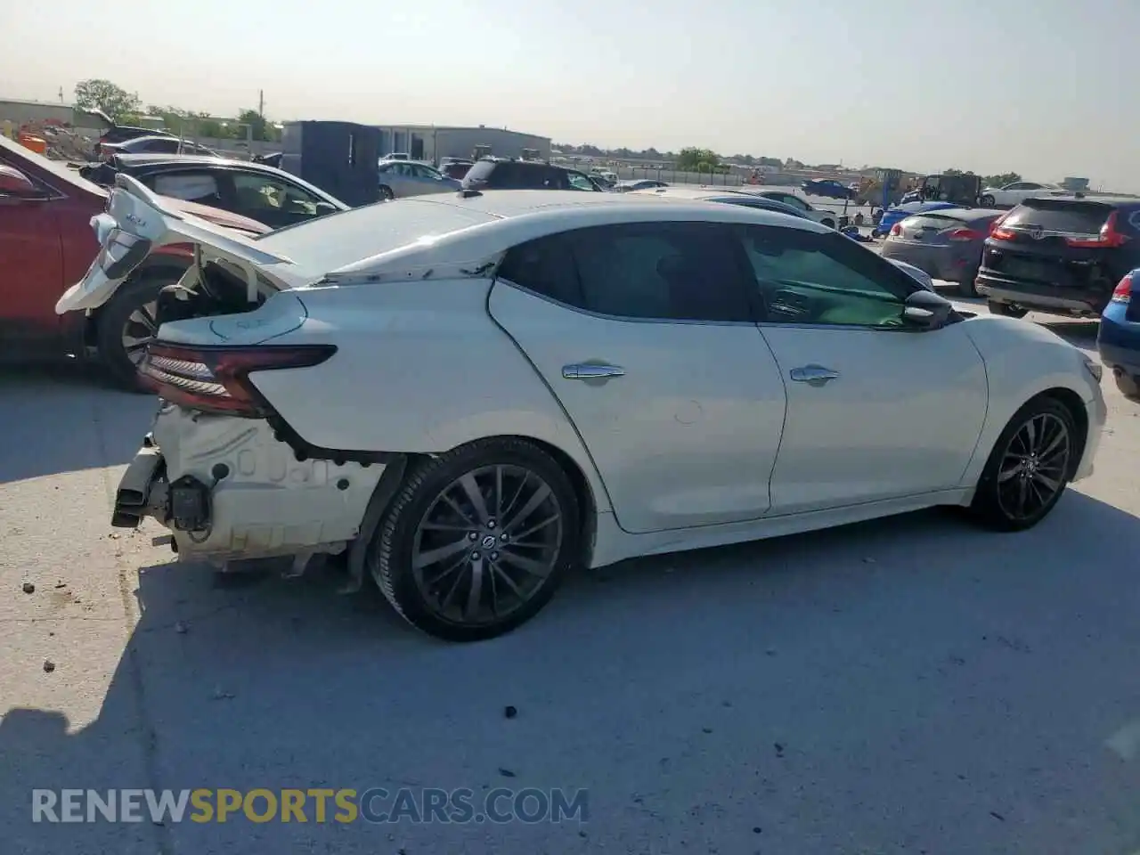 3 Photograph of a damaged car 1N4AA6AV4KC375072 NISSAN MAXIMA 2019