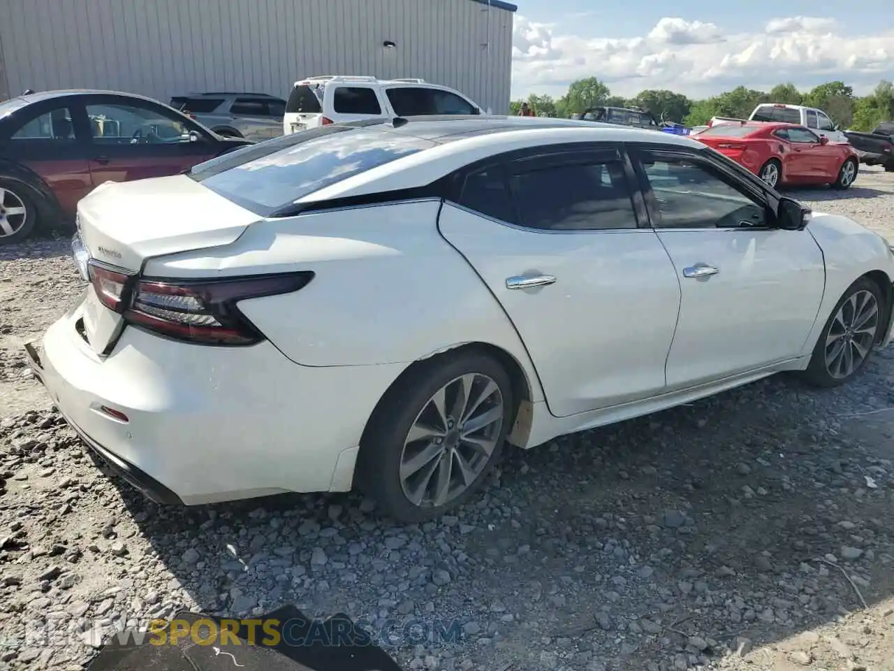 3 fotografías del automóvil dañado 1N4AA6AV5KC375016 NISSAN MAXIMA 2019