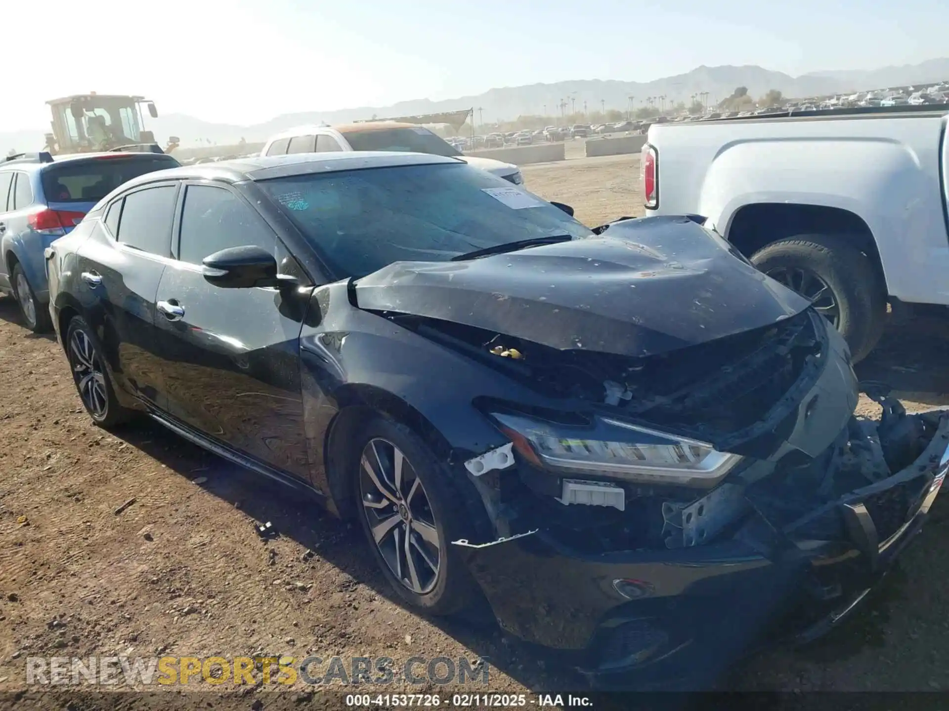 1 Photograph of a damaged car 1N4AA6AV6KC362999 NISSAN MAXIMA 2019