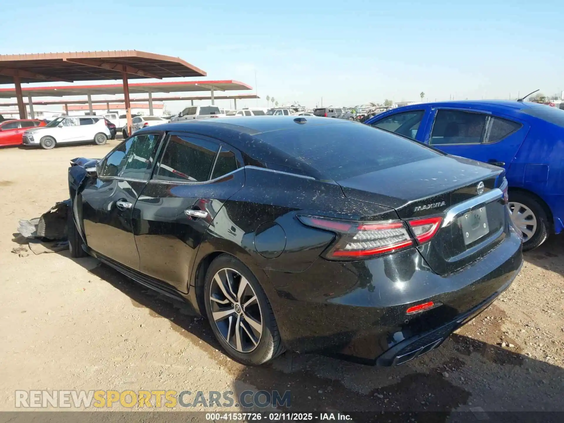 3 Photograph of a damaged car 1N4AA6AV6KC362999 NISSAN MAXIMA 2019