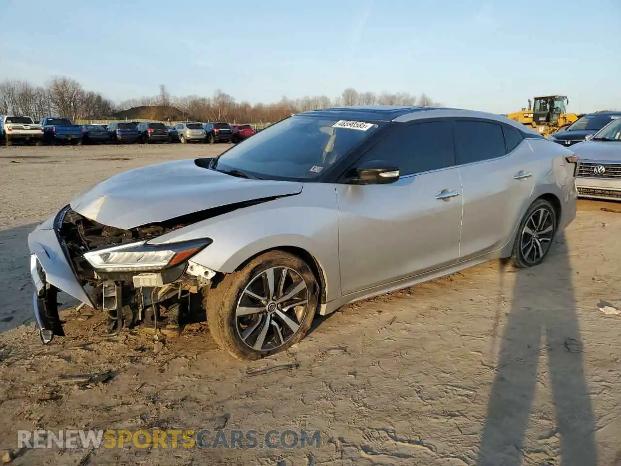 1 Photograph of a damaged car 1N4AA6AV6KC363635 NISSAN MAXIMA 2019