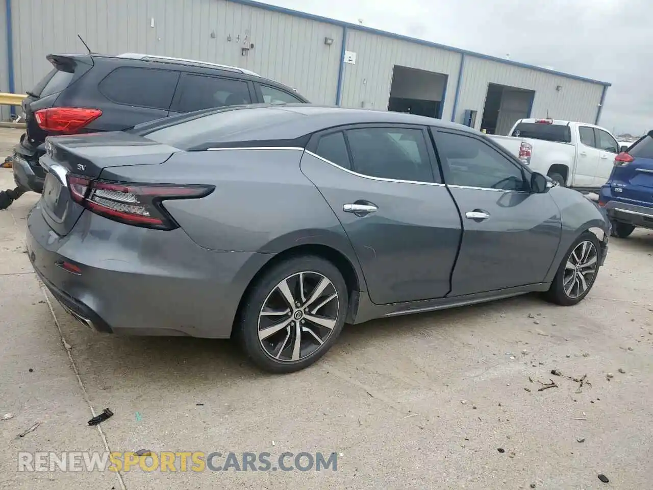 3 Photograph of a damaged car 1N4AA6AV6KC371590 NISSAN MAXIMA 2019