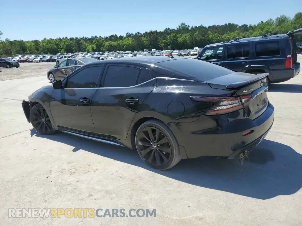 2 Photograph of a damaged car 1N4AA6AV6KC381908 NISSAN MAXIMA 2019