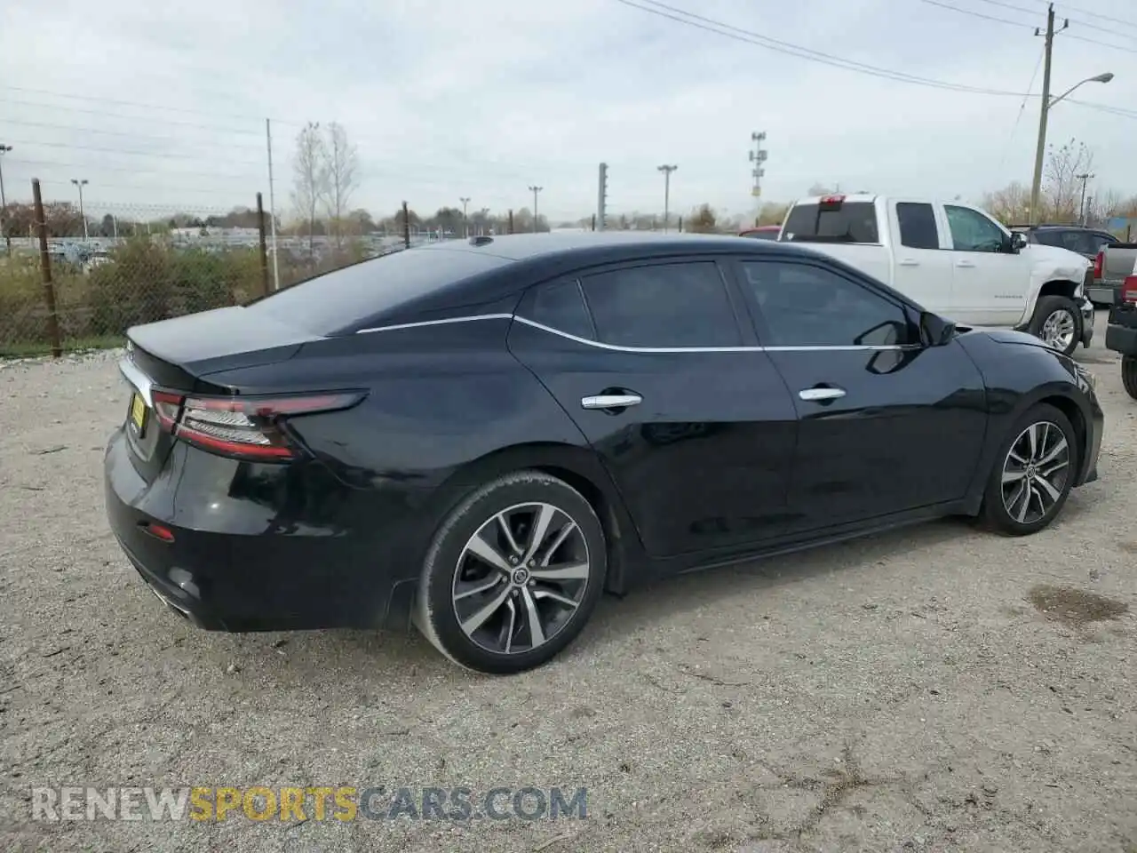 3 Photograph of a damaged car 1N4AA6AV6KC383433 NISSAN MAXIMA 2019