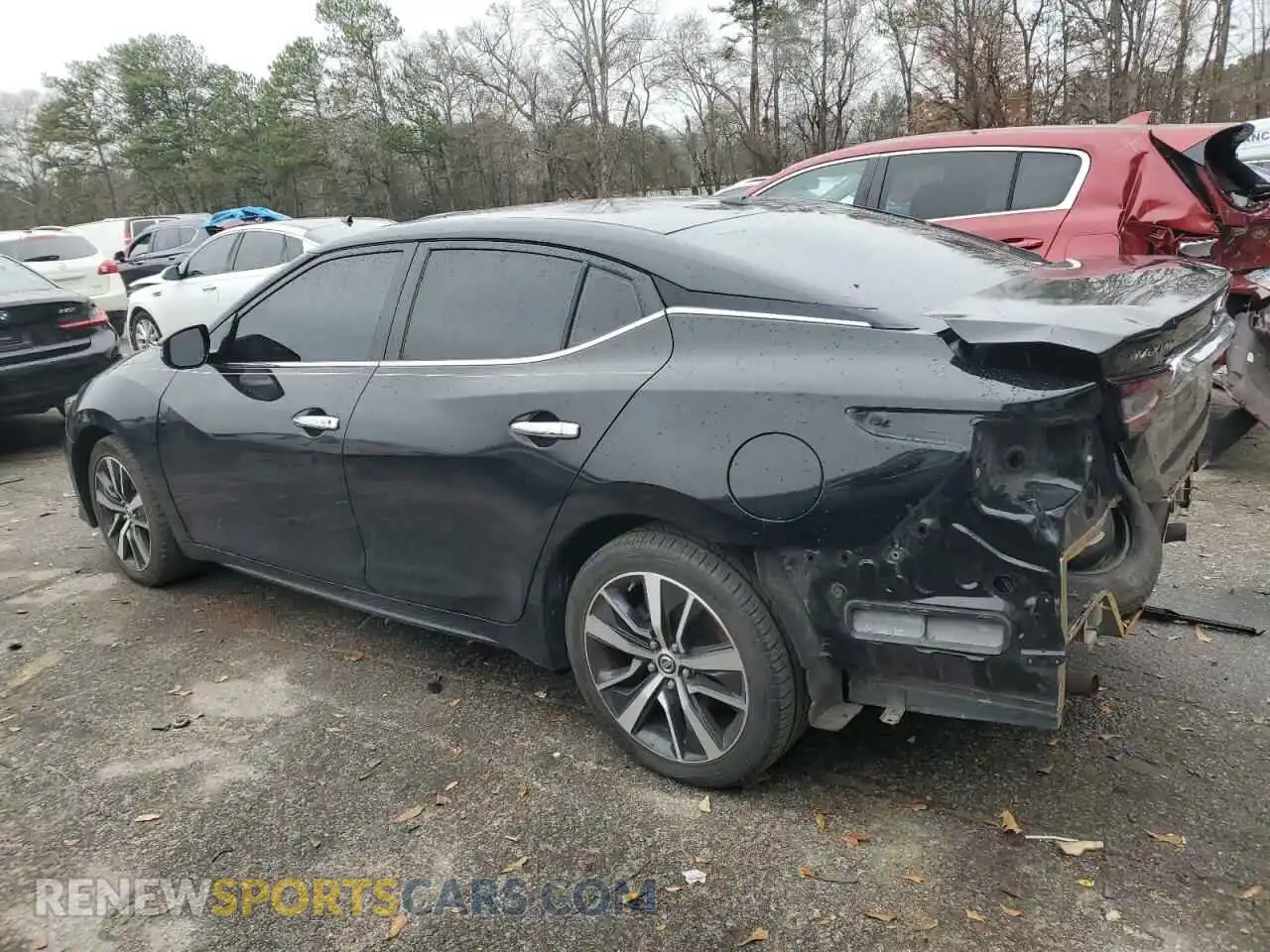2 Photograph of a damaged car 1N4AA6AV7KC361599 NISSAN MAXIMA 2019