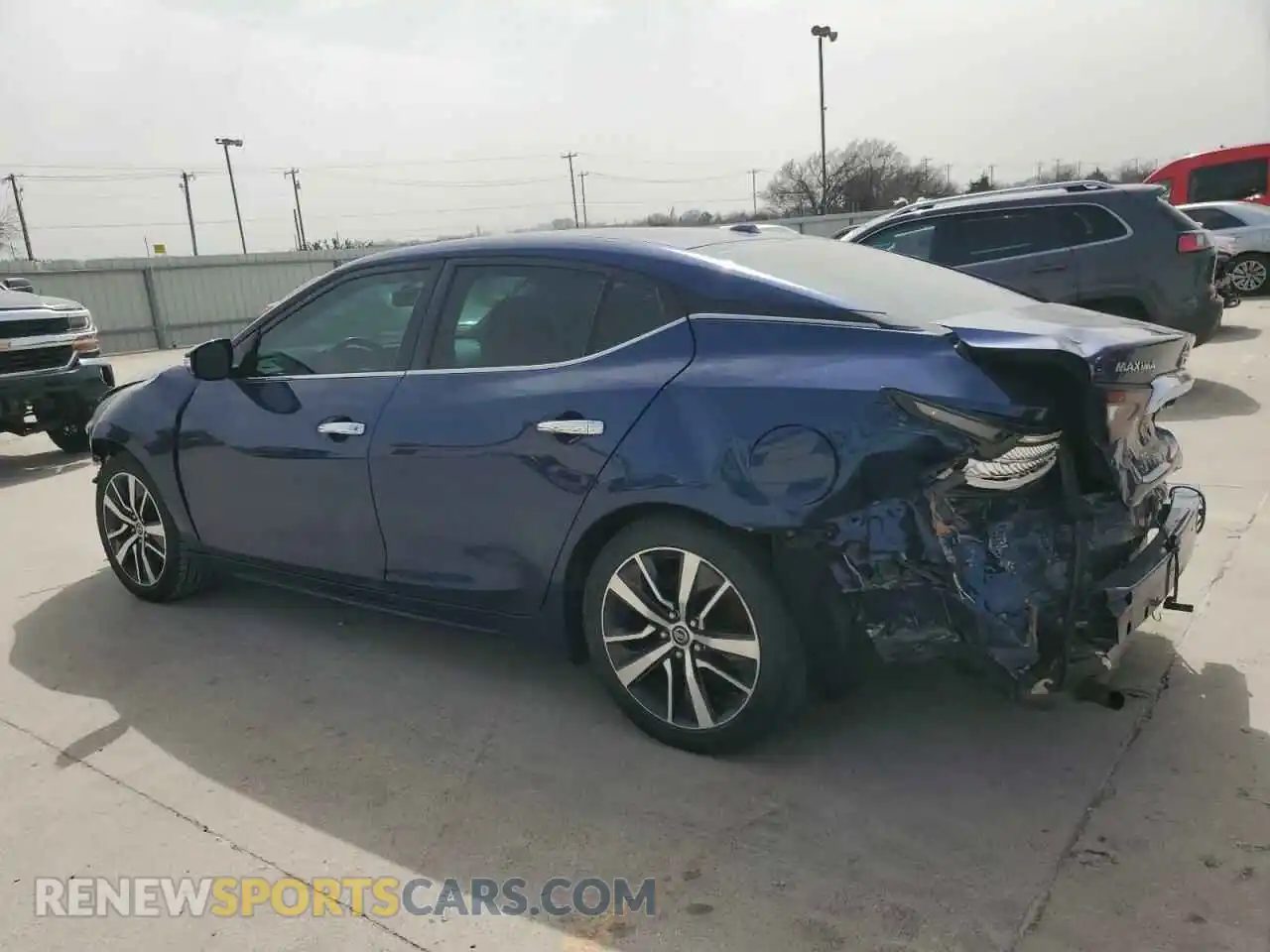 2 Photograph of a damaged car 1N4AA6AV9KC361491 NISSAN MAXIMA 2019