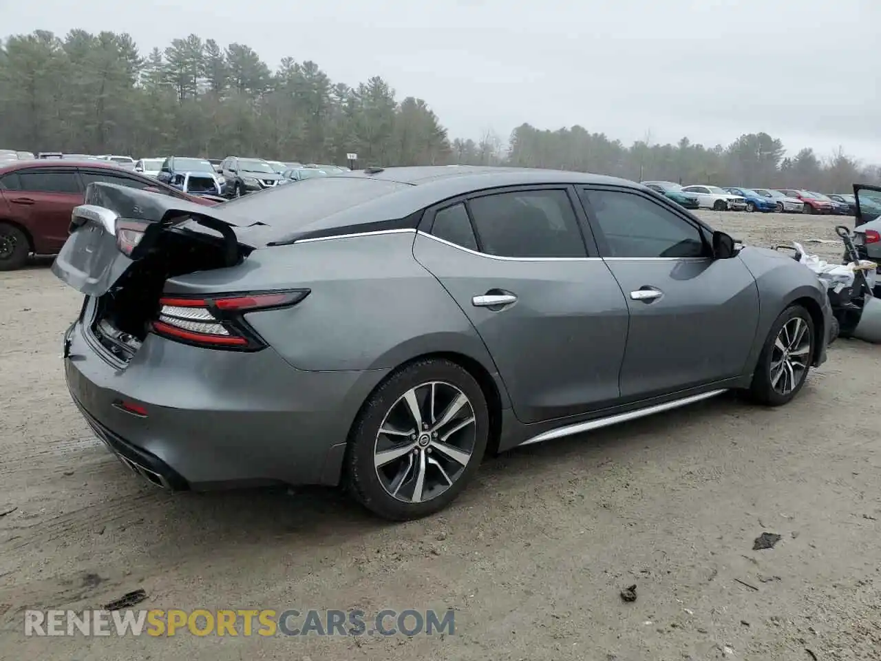 3 Photograph of a damaged car 1N4AA6AV9KC376301 NISSAN MAXIMA 2019