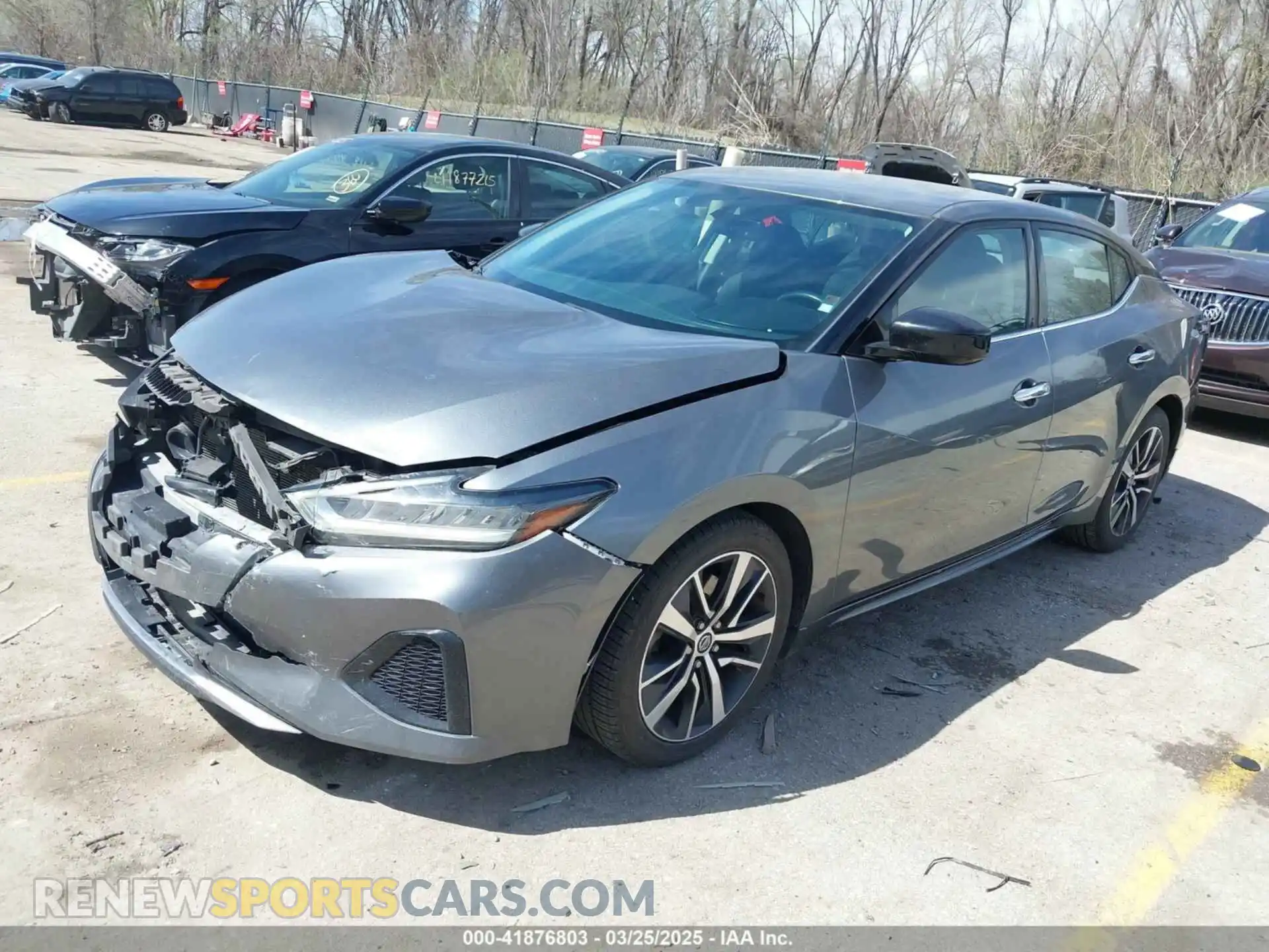 2 Photograph of a damaged car 1N4AA6AVXKC370376 NISSAN MAXIMA 2019