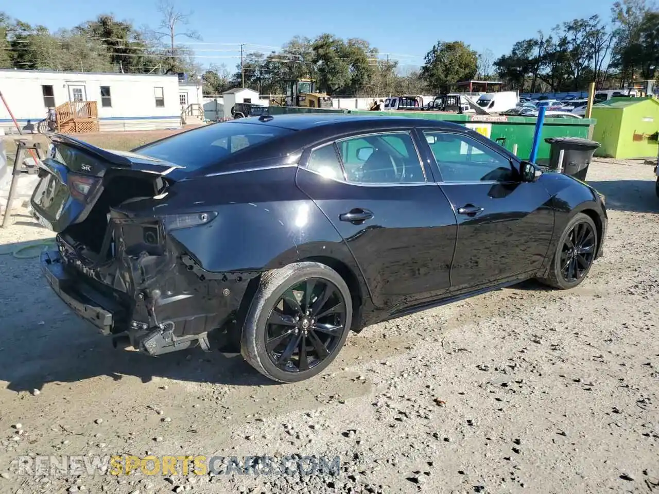 3 Photograph of a damaged car 1N4AA6AVXKC374931 NISSAN MAXIMA 2019