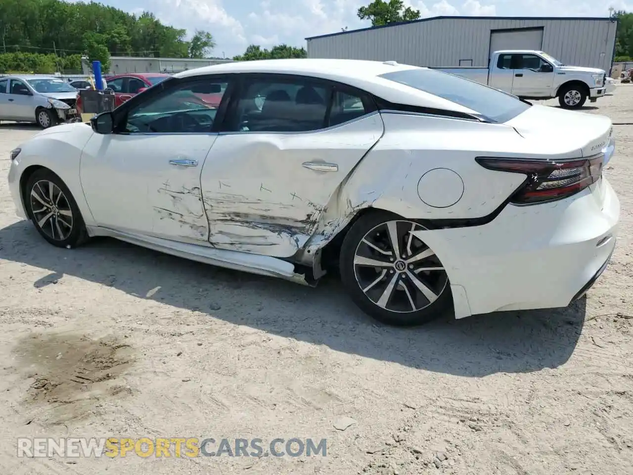 2 Photograph of a damaged car 1N4AA6BV0LC367602 NISSAN MAXIMA 2020