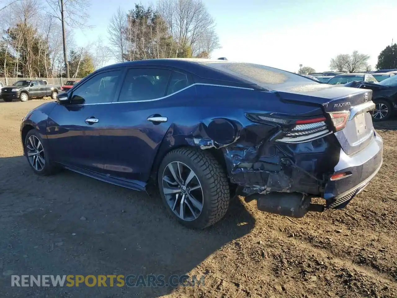2 Photograph of a damaged car 1N4AA6CV0LC360681 NISSAN MAXIMA 2020