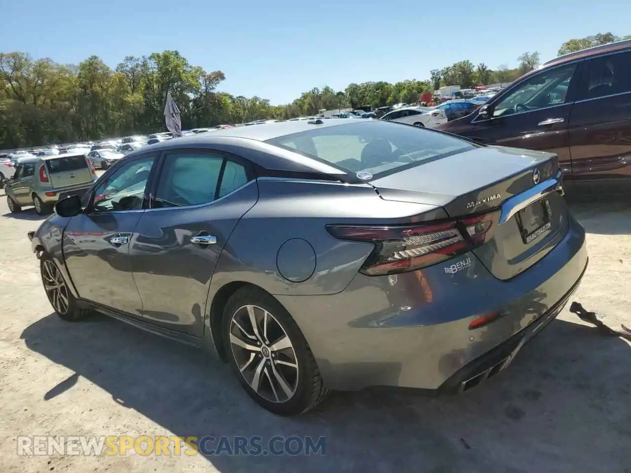 2 Photograph of a damaged car 1N4AA6CV0LC370868 NISSAN MAXIMA 2020