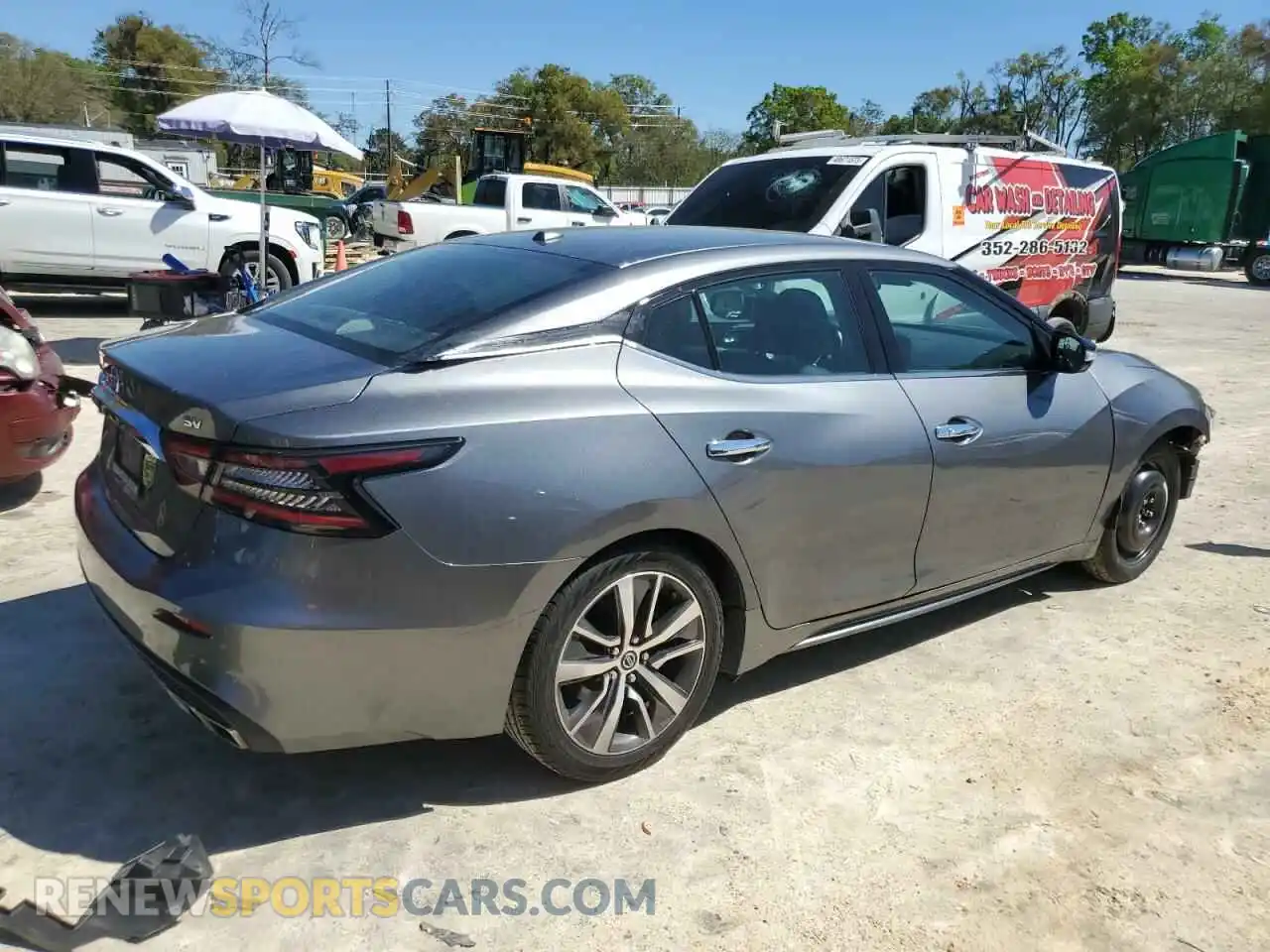 3 Photograph of a damaged car 1N4AA6CV0LC370868 NISSAN MAXIMA 2020