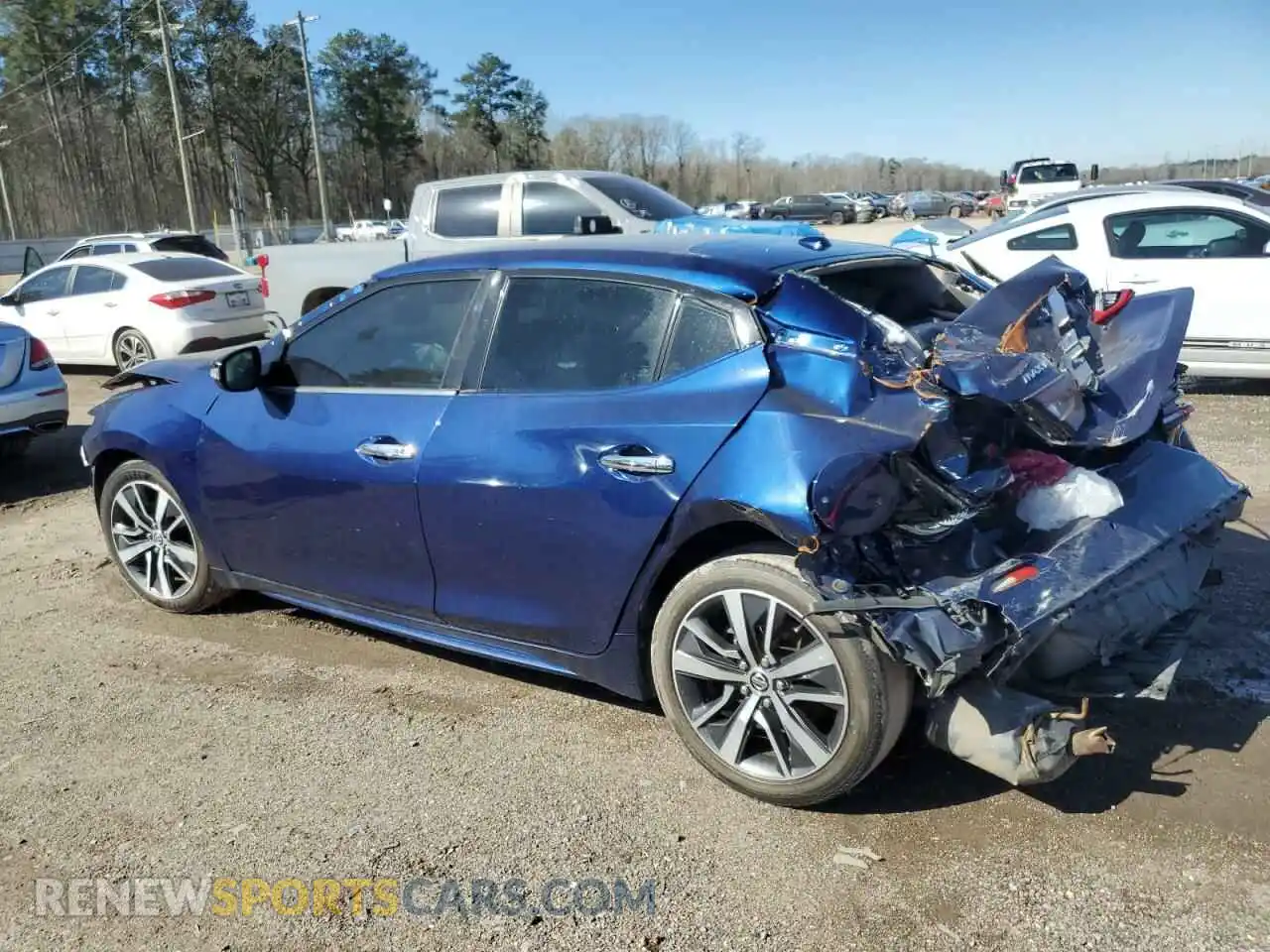 2 fotografías del automóvil dañado 1N4AA6CV0LC375679 NISSAN MAXIMA 2020