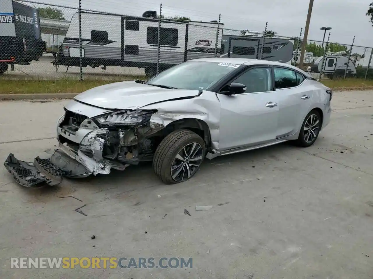1 Photograph of a damaged car 1N4AA6CV1LC372970 NISSAN MAXIMA 2020