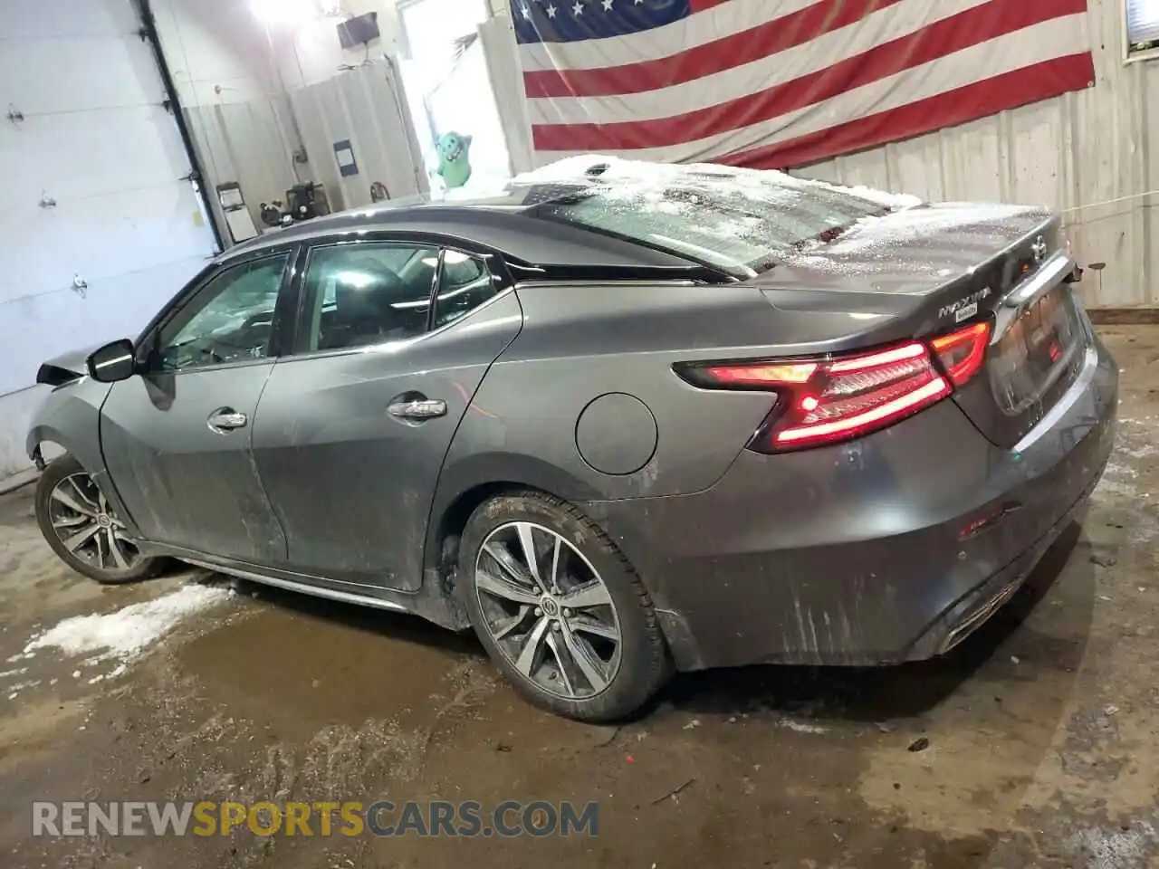 2 Photograph of a damaged car 1N4AA6CV1LC373293 NISSAN MAXIMA 2020