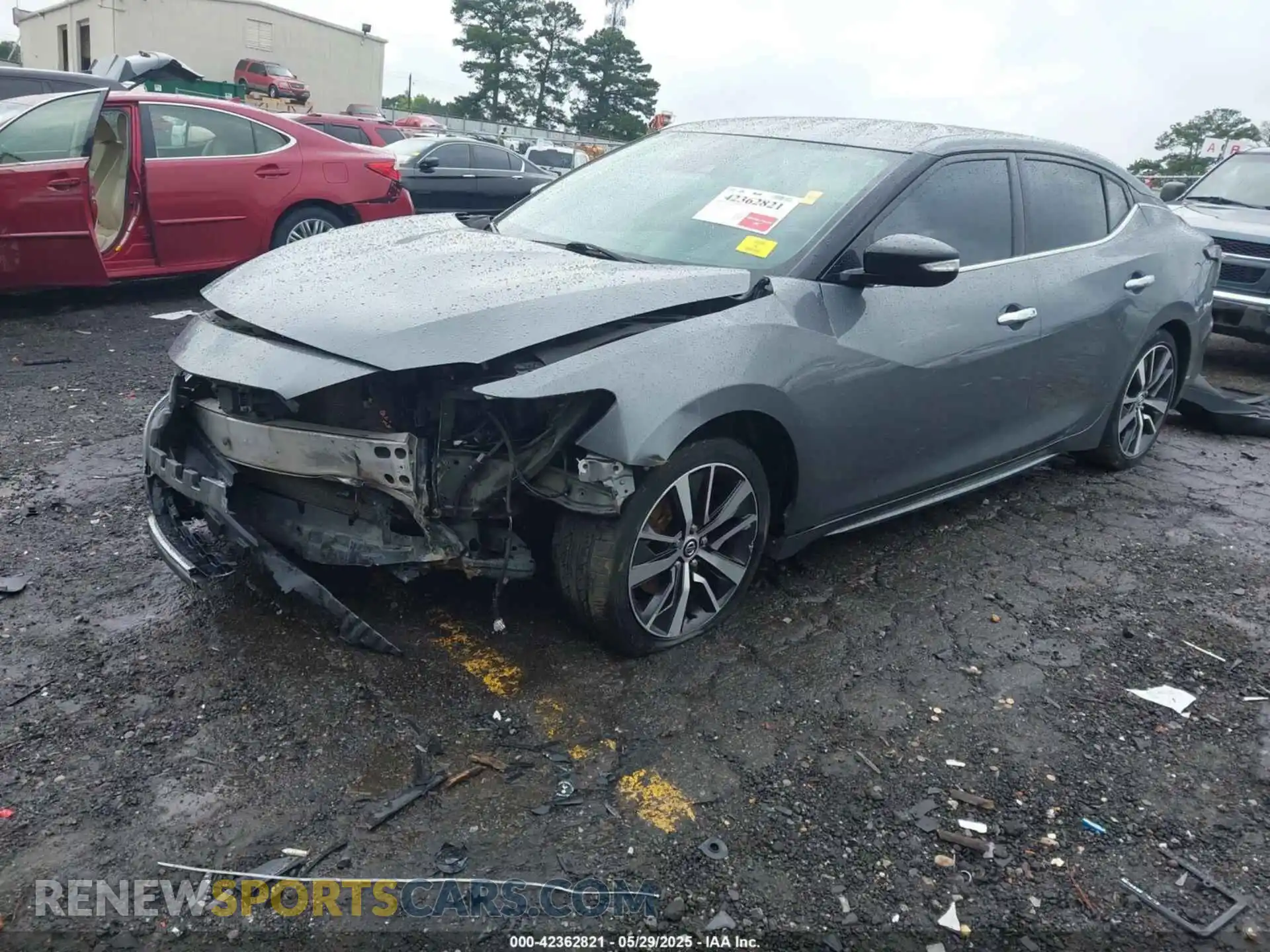 2 Photograph of a damaged car 1N4AA6CV2LC362822 NISSAN MAXIMA 2020