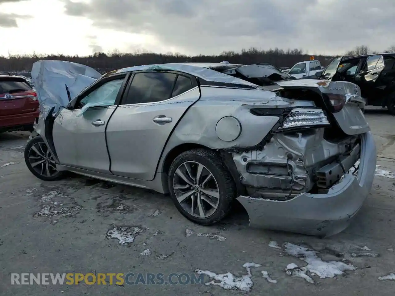 2 Photograph of a damaged car 1N4AA6CV2LC370760 NISSAN MAXIMA 2020