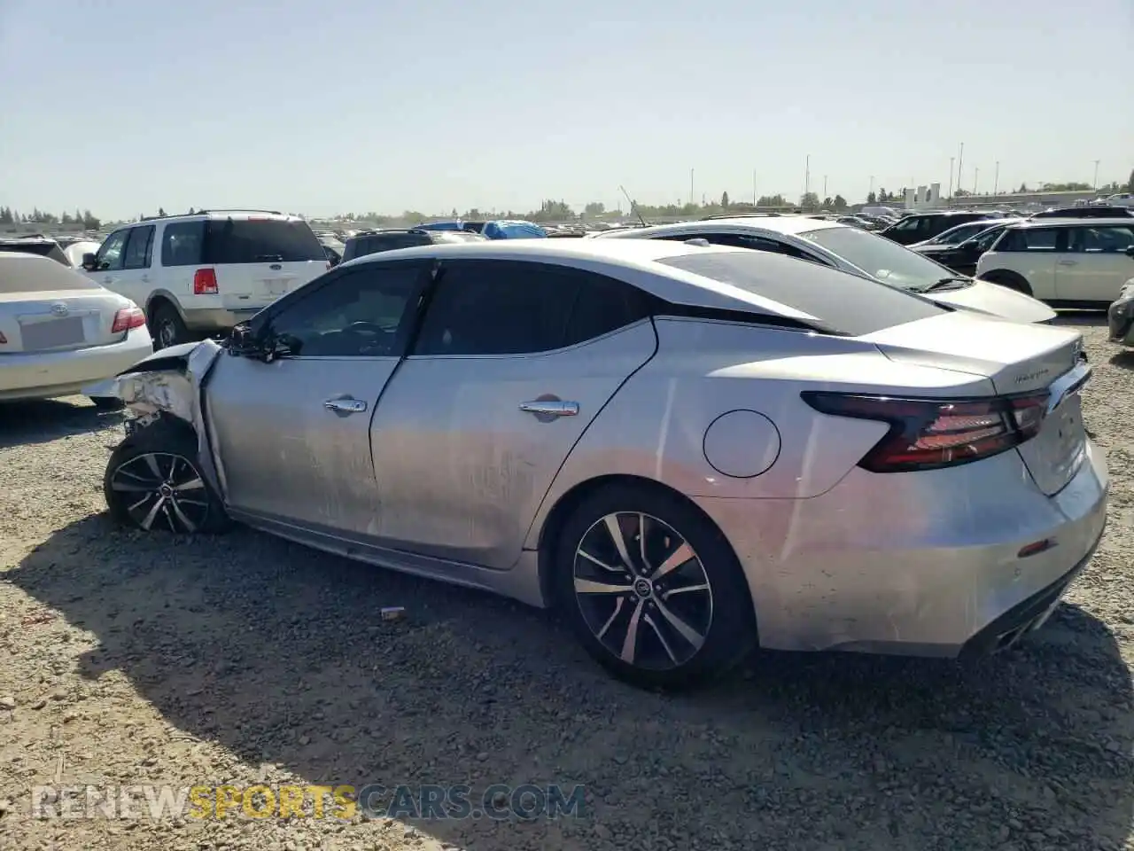 2 Photograph of a damaged car 1N4AA6CV3LC370749 NISSAN MAXIMA 2020