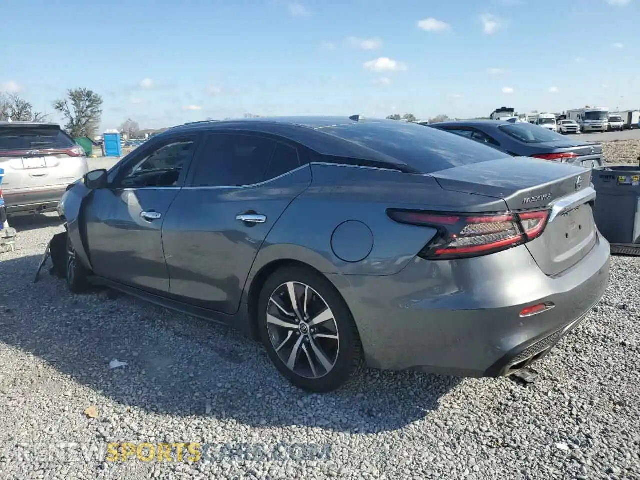 2 Photograph of a damaged car 1N4AA6CV3LC373635 NISSAN MAXIMA 2020