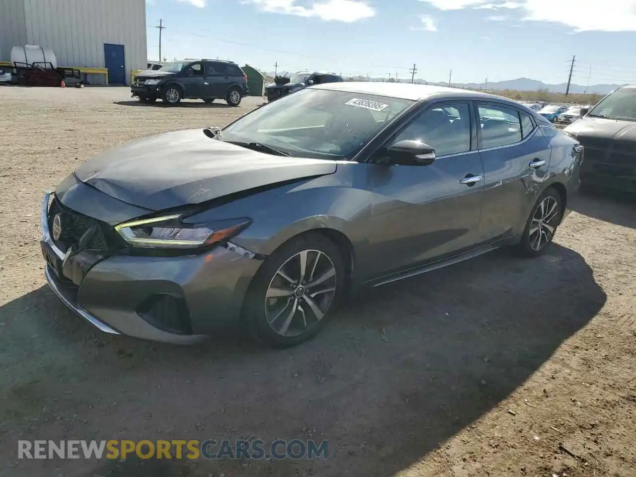 1 Photograph of a damaged car 1N4AA6CV4LC372154 NISSAN MAXIMA 2020