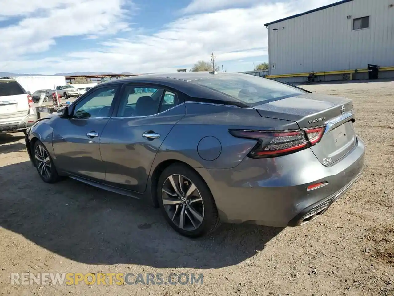 2 Photograph of a damaged car 1N4AA6CV4LC372154 NISSAN MAXIMA 2020