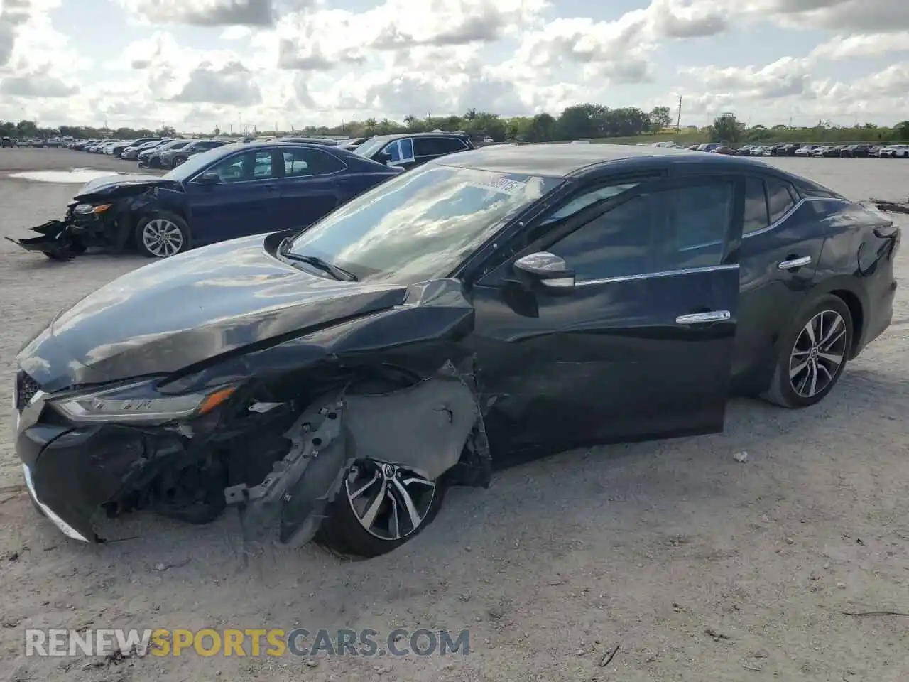 1 Photograph of a damaged car 1N4AA6CV5LC381929 NISSAN MAXIMA 2020