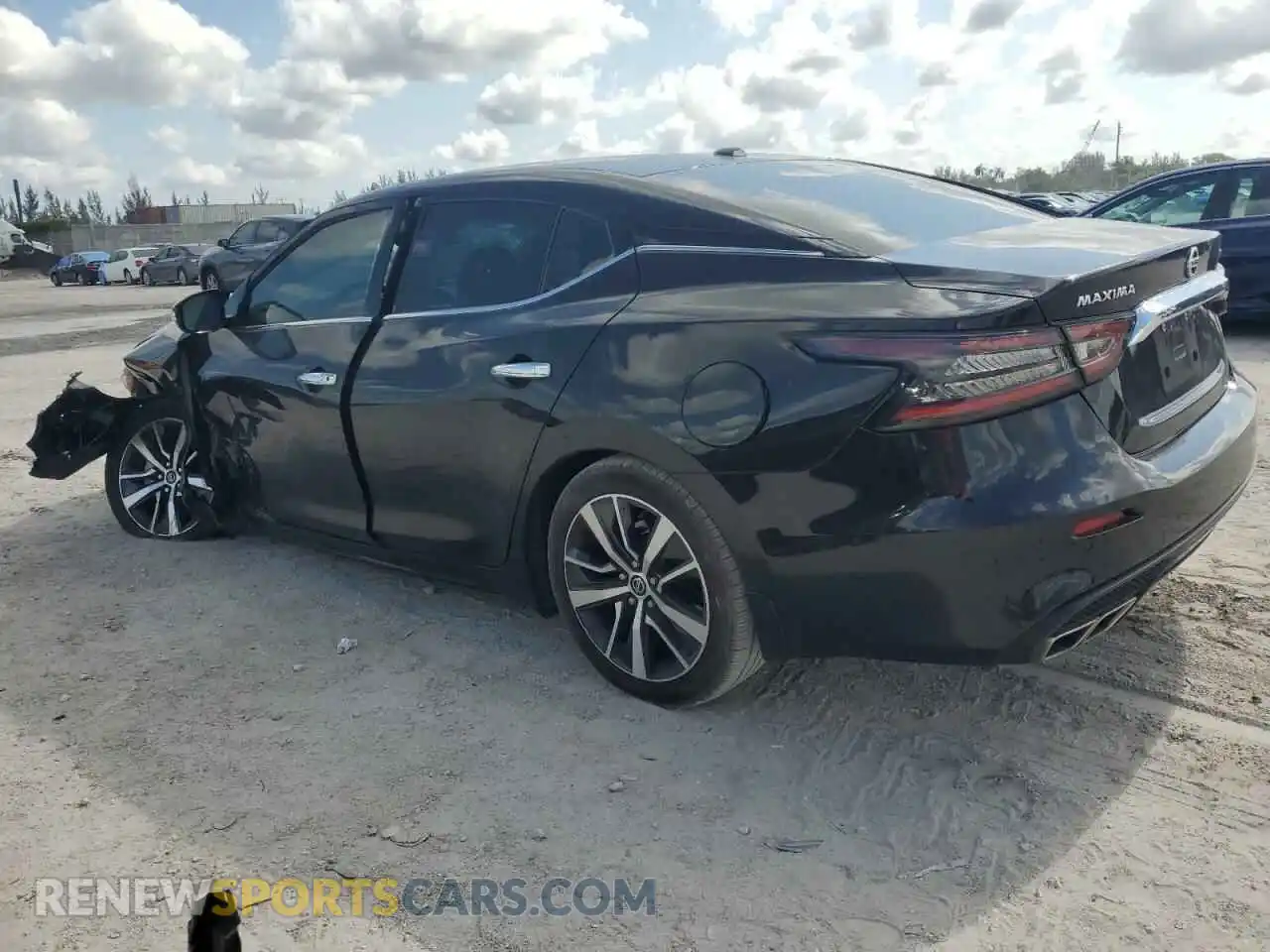 2 Photograph of a damaged car 1N4AA6CV5LC381929 NISSAN MAXIMA 2020