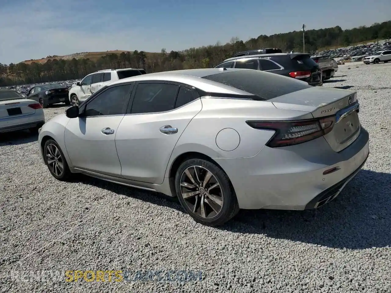 2 Photograph of a damaged car 1N4AA6CV6LC363133 NISSAN MAXIMA 2020