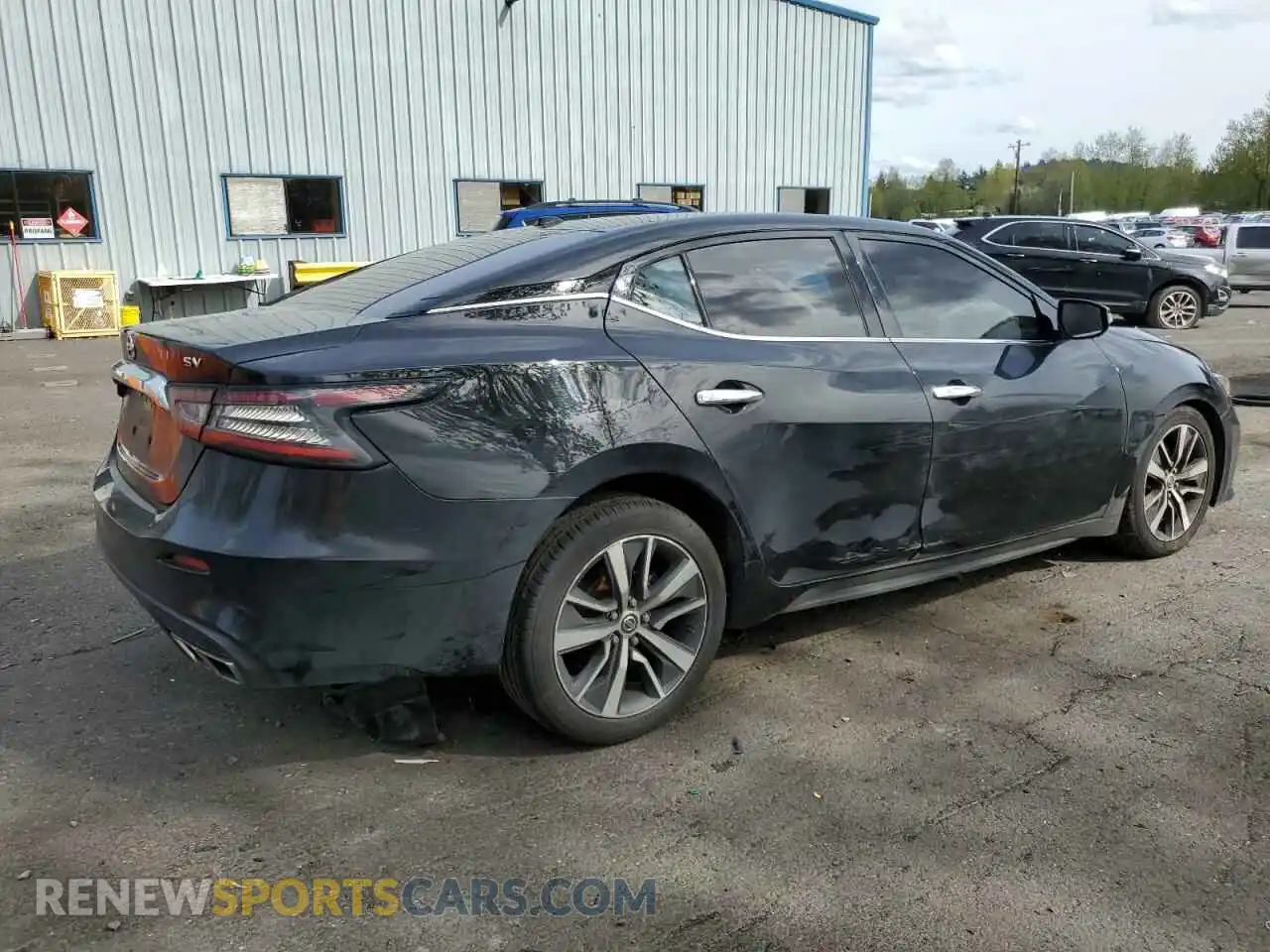 3 Photograph of a damaged car 1N4AA6CV6LC367280 NISSAN MAXIMA 2020