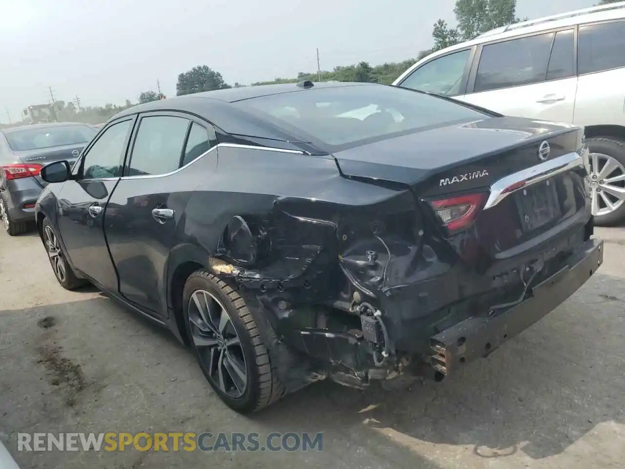 2 Photograph of a damaged car 1N4AA6CV7LC360404 NISSAN MAXIMA 2020